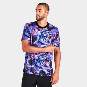 adidas Originals Allover Palm Graphic T-shirt / Multicolour sold by JD Sports