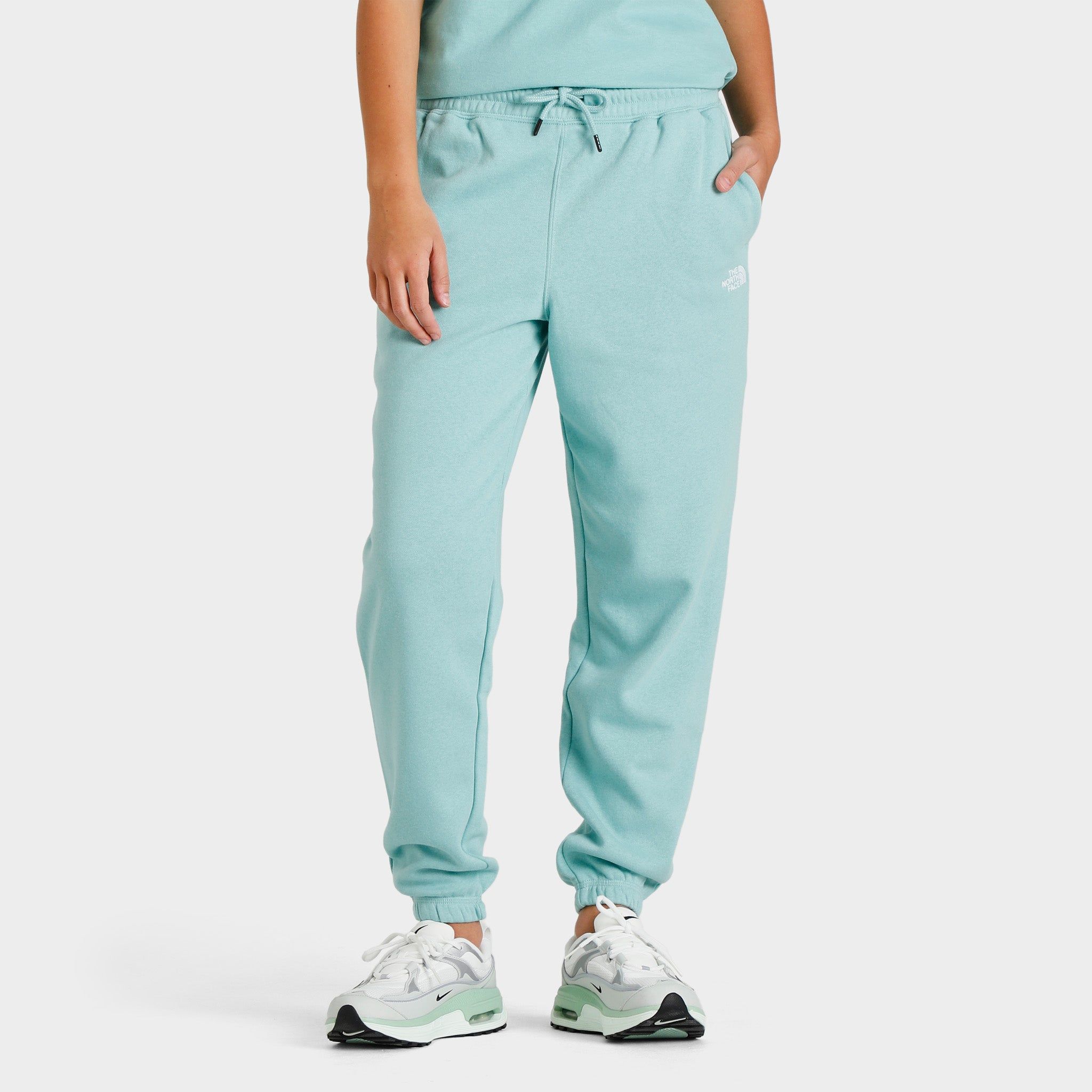 The North Face Women's Half Dome Fleece Sweatpants / Wasabi sold by JD Sports