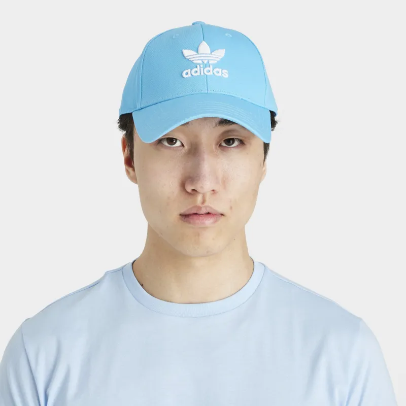 adidas Originals Trefoil Baseball Cap / Sky Rush sold by JD Sports