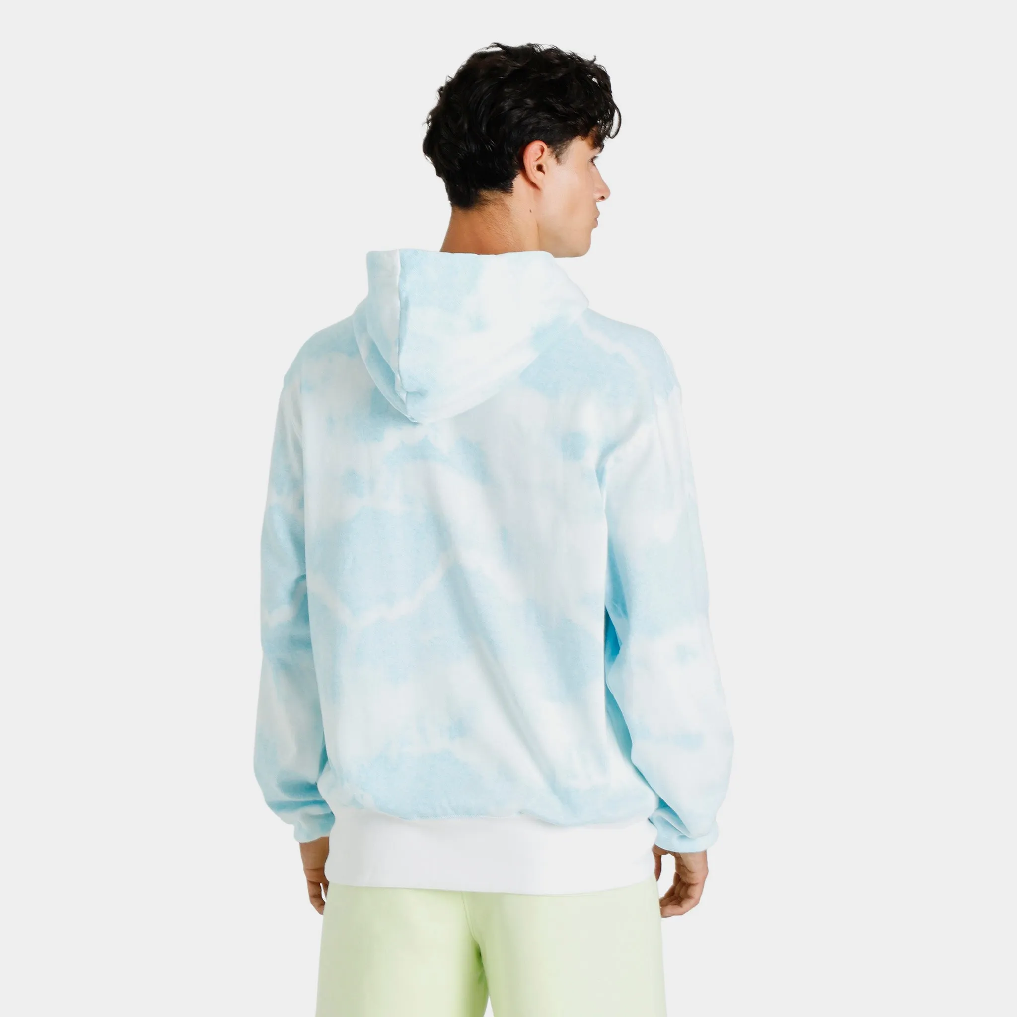 Champion Lightweight Tie-Dye Pullover Hoodie / Exhibit Blue sold by JD Sports product image thumbnail 2