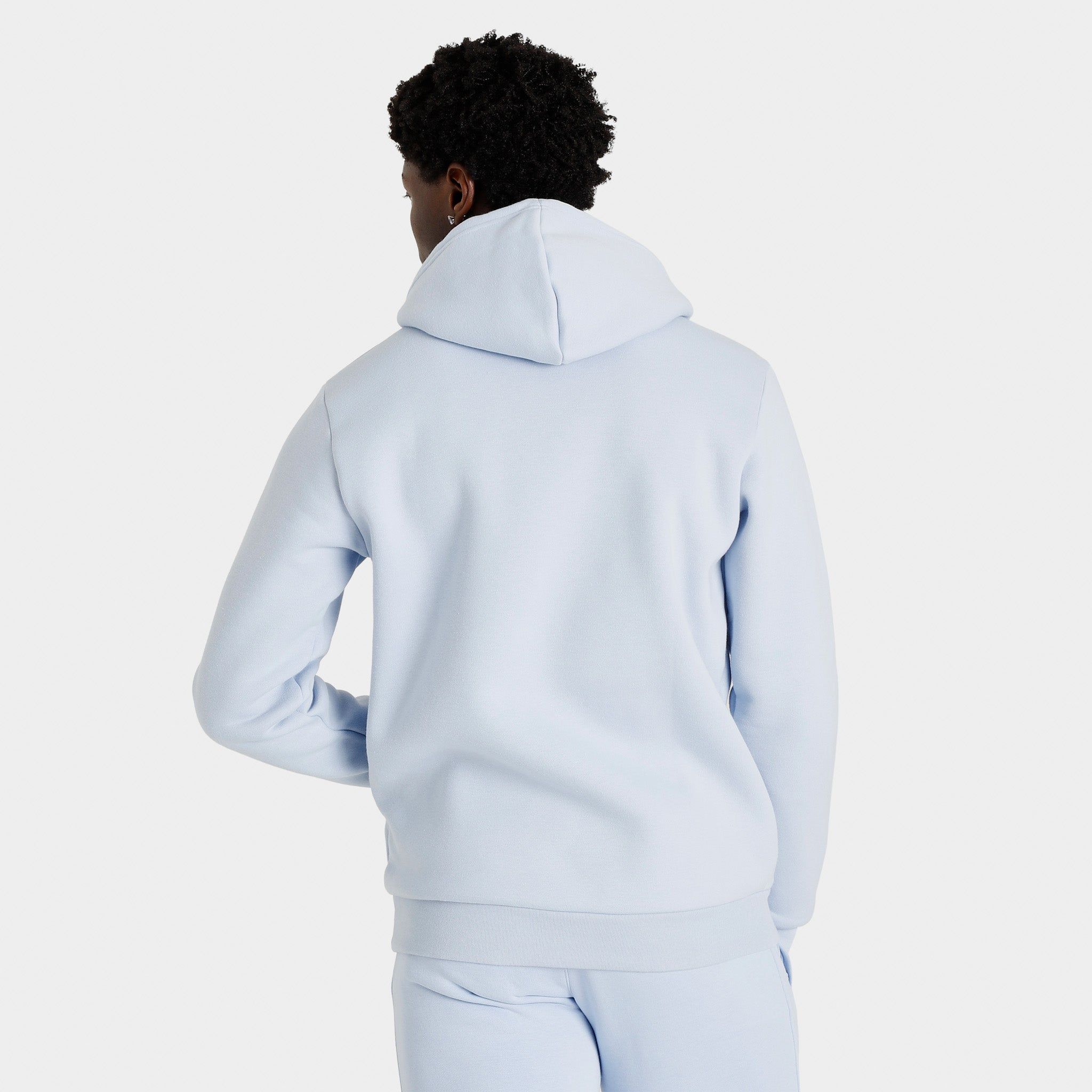 adidas Originals Trefoil Essentials Pullover Hoodie / Blue Dawn sold by JD Sports product image thumbnail 2