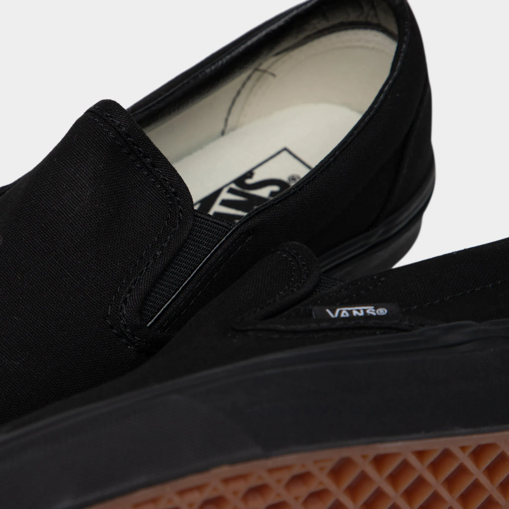 Vans Classic Slip-On Black / Black sold by JD Sports product image thumbnail 3