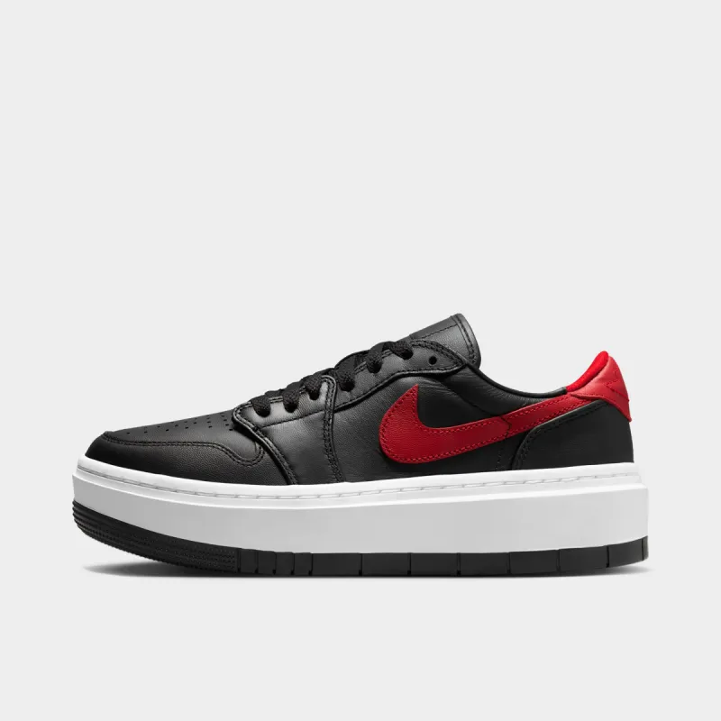 Jordan Women's 1 Elevate Low Black / White - Gym Red sold by JD Sports