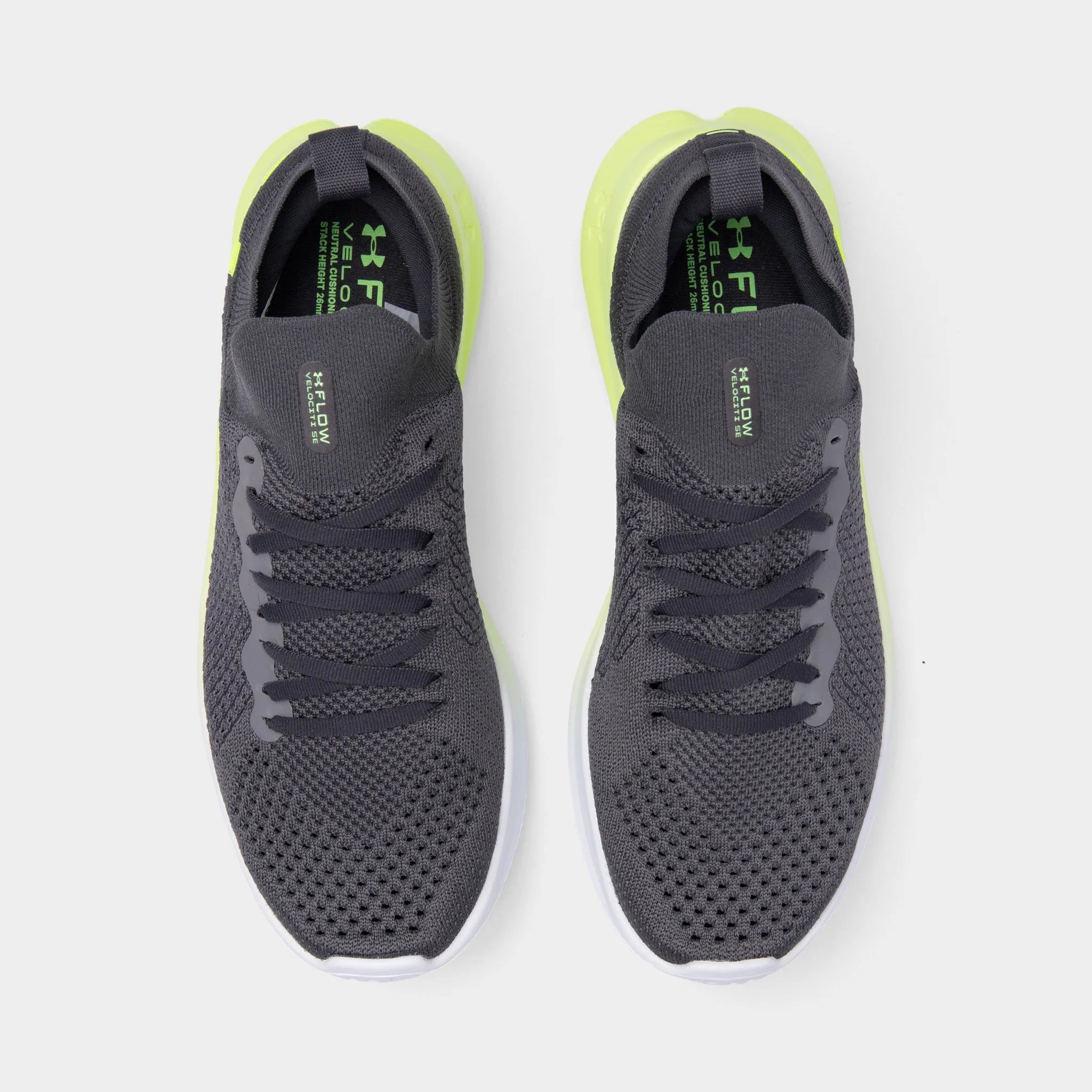 Under Armour Flow Velociti SE Jet Grey / Quirky Lime sold by JD Sports product image thumbnail 5