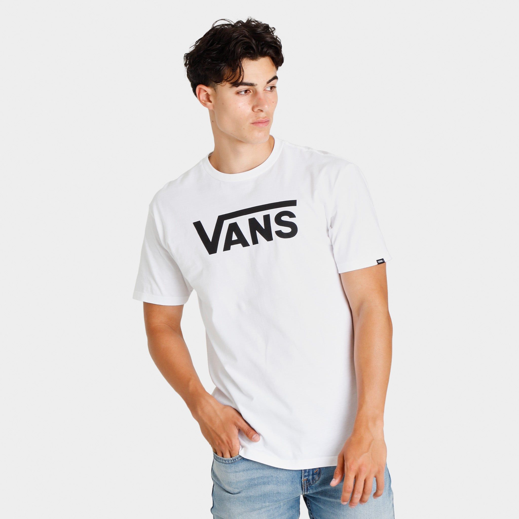 Vans Classic T-shirt White / Black sold by JD Sports