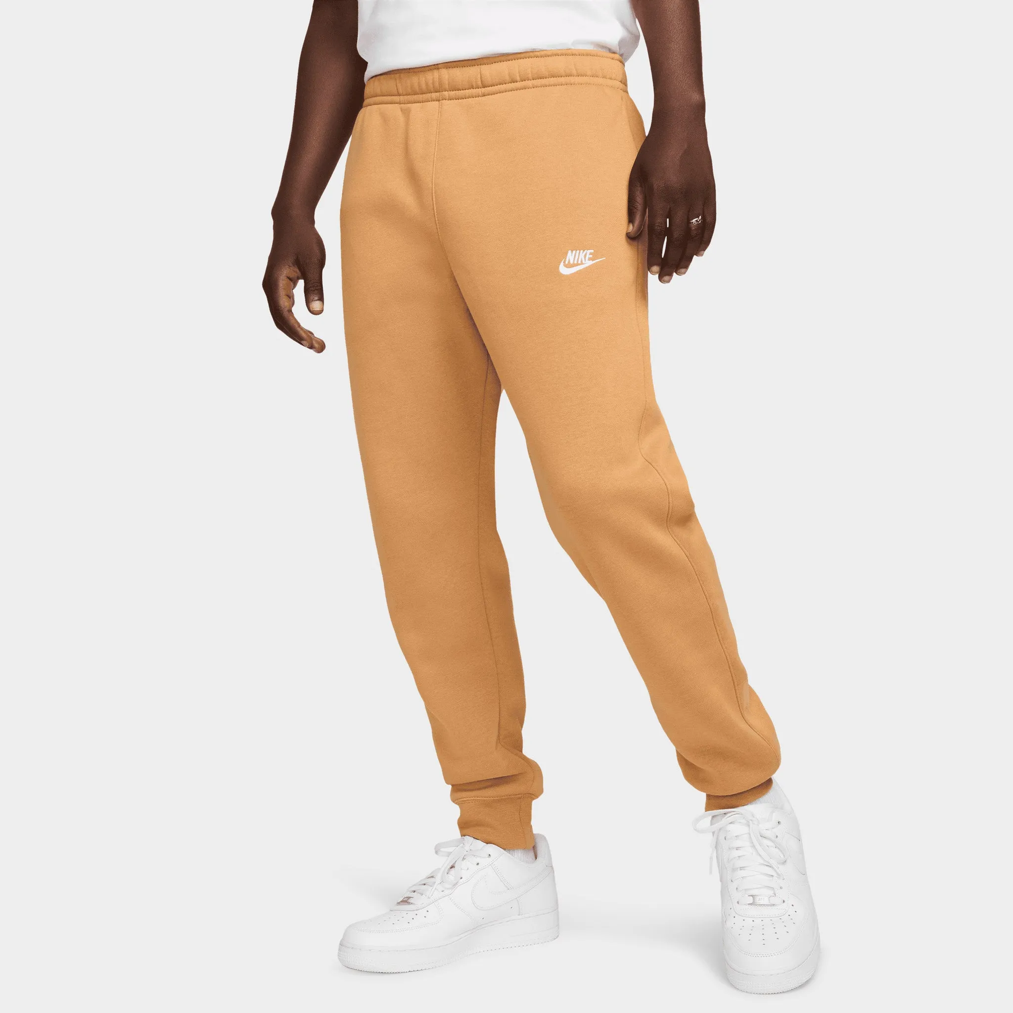 Nike Sportswear Club Fleece Joggers Flax / White sold by JD Sports