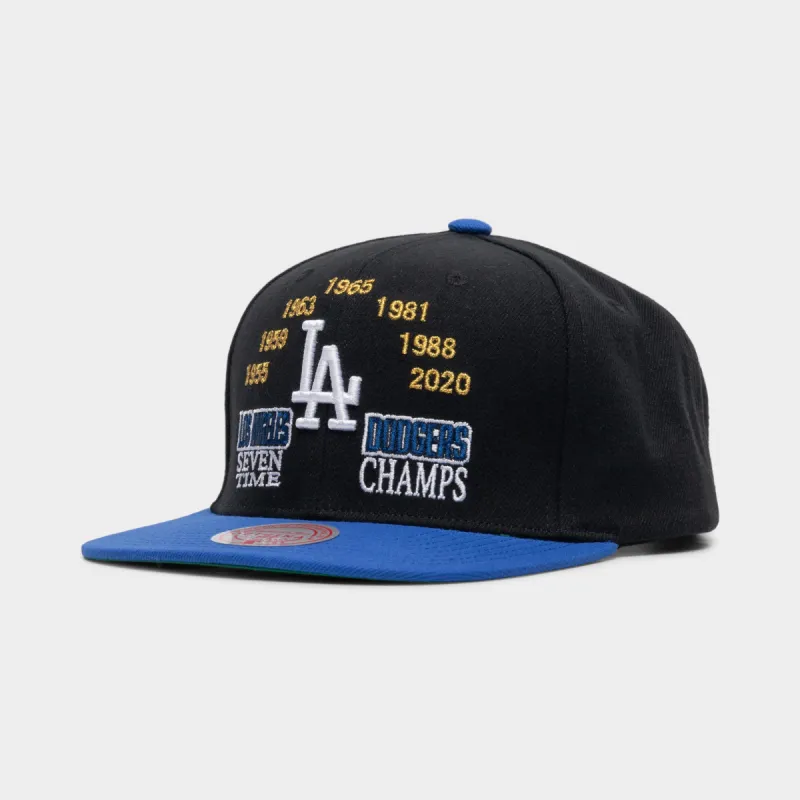 Mitchell & Ness LA Dodgers Champ Is Here Snapback / Black sold by JD Sports
