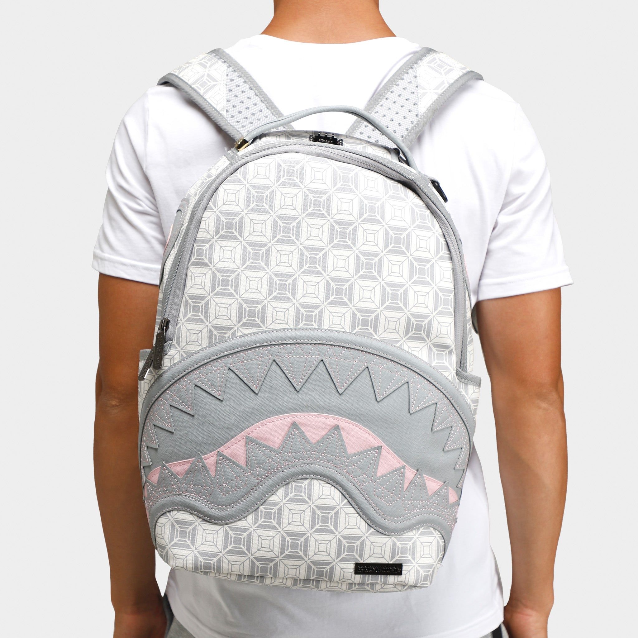 Sprayground A.I. Stunna DLXSV Backpack / Cream sold by JD Sports
