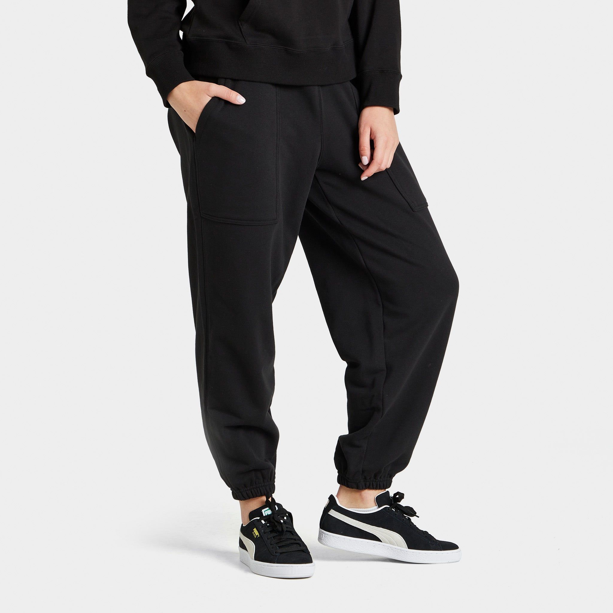 Puma Women's Downtown Sweatpants / Puma Black sold by JD Sports