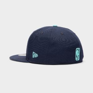 New Era 59Fifty Toronto Raptors Fitted Cap Night Shift Navy / Sea Glass sold by JD Sports