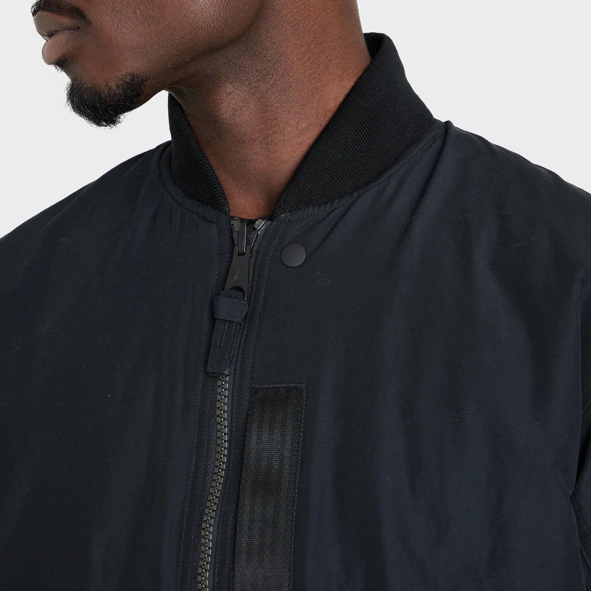 Jordan Essentials Statement MA-1 Jacket Black / Gym Red sold by JD Sports product image thumbnail 4