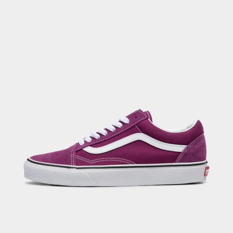 Vans Old Skool Dark Purple / White sold by JD Sports