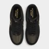 Nike Women's Air Force 1 '07 Black / Metallic Gold - Gum Light Brown sold by JD Sports