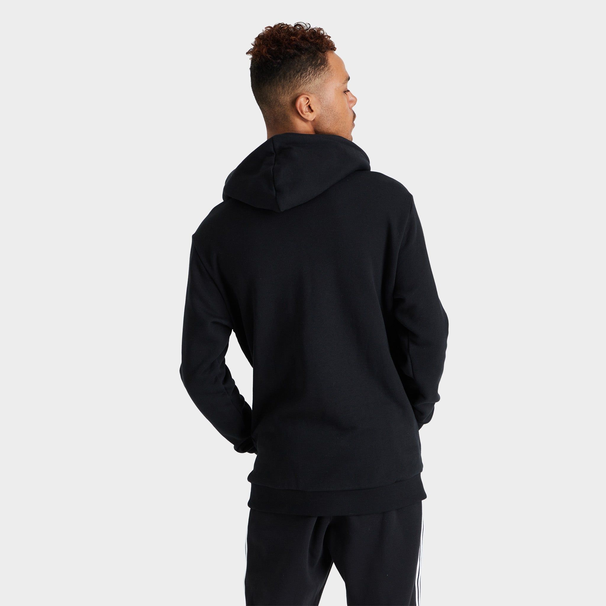 adidas Originals Trefoil Pullover Hoodie Black / White sold by JD Sports product image thumbnail 2