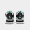 Jordan 3 Retro Black / Green Glow - Wolf Grey sold by JD Sports