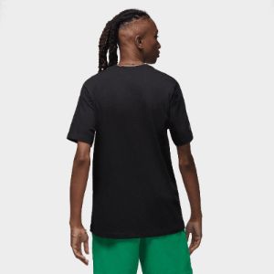 Jordan Essentials T-shirt Black / Lucky Green sold by JD Sports