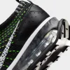Nike Women's Air Max Flyknit Racer Black / White - Volt sold by JD Sports