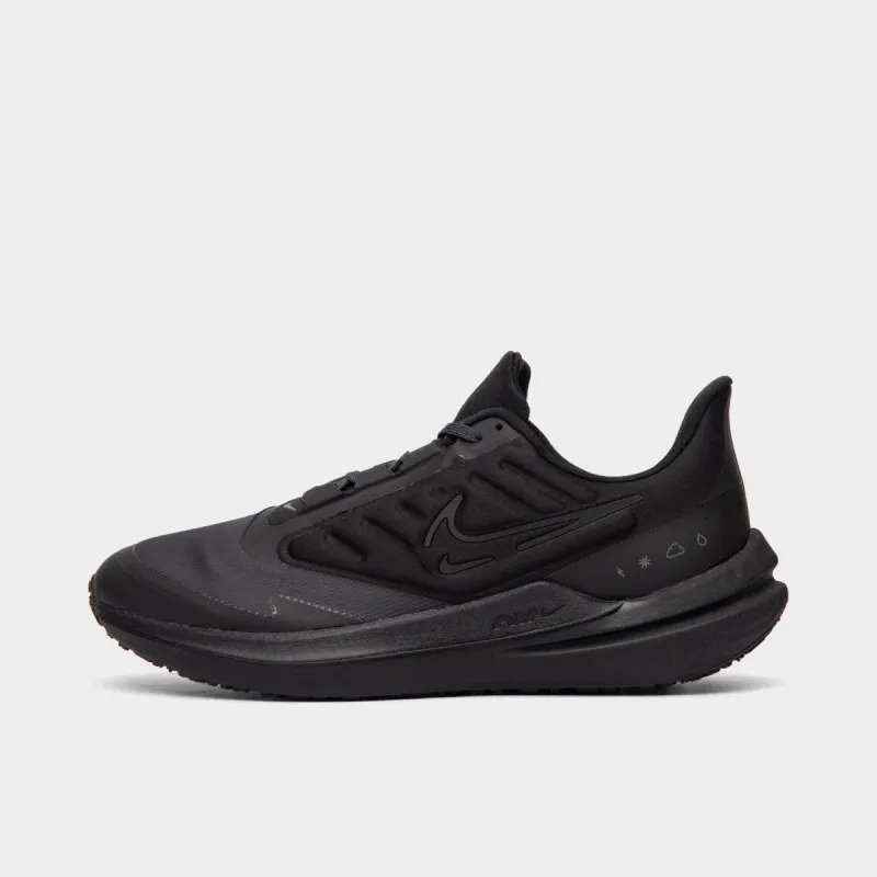 Nike Air Winflo 9 Shield Black / Black - Off Noir sold by JD Sports