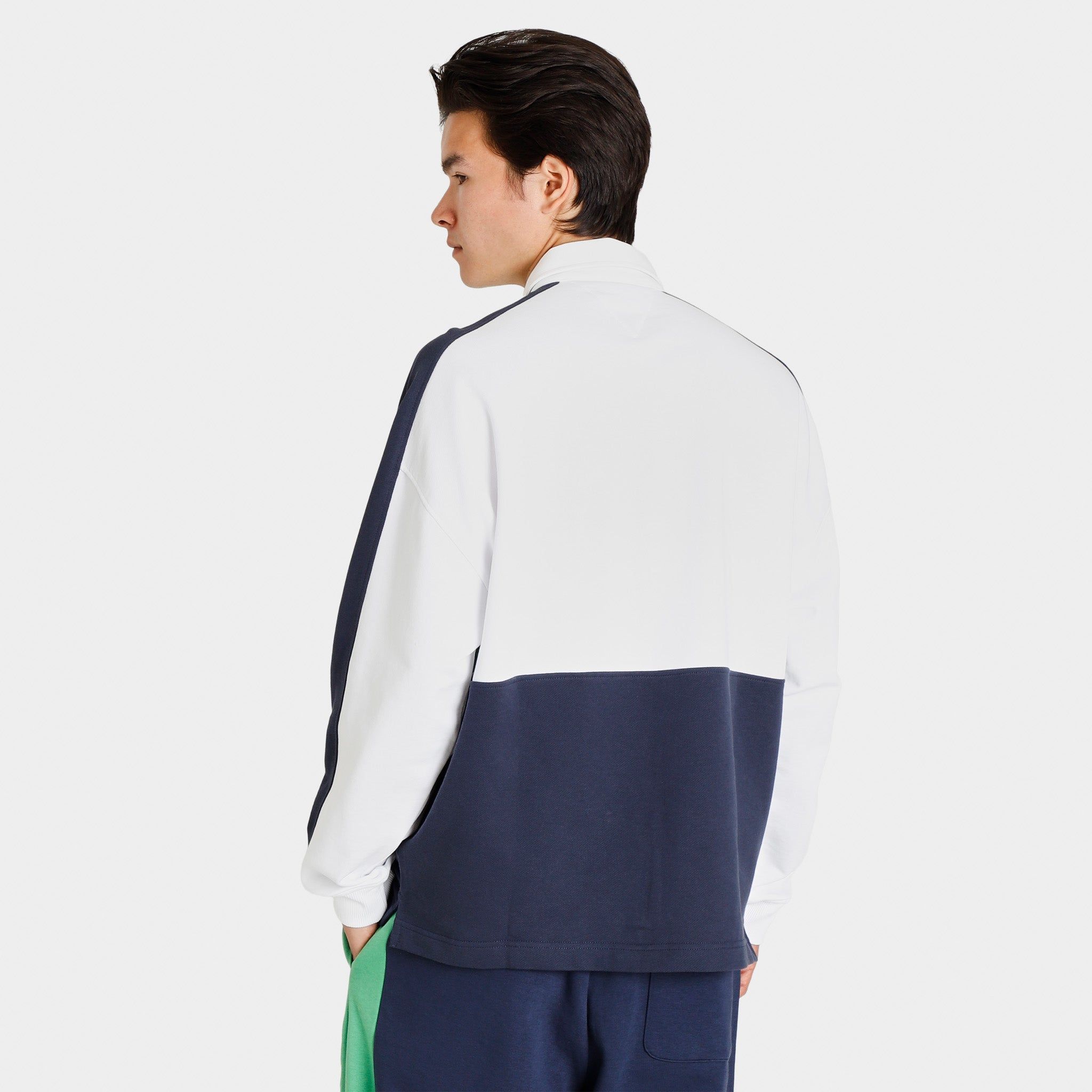 Tommy Jeans Retro Logo Oversized Rugby Polo / Twilight Navy sold by JD Sports product image thumbnail 2