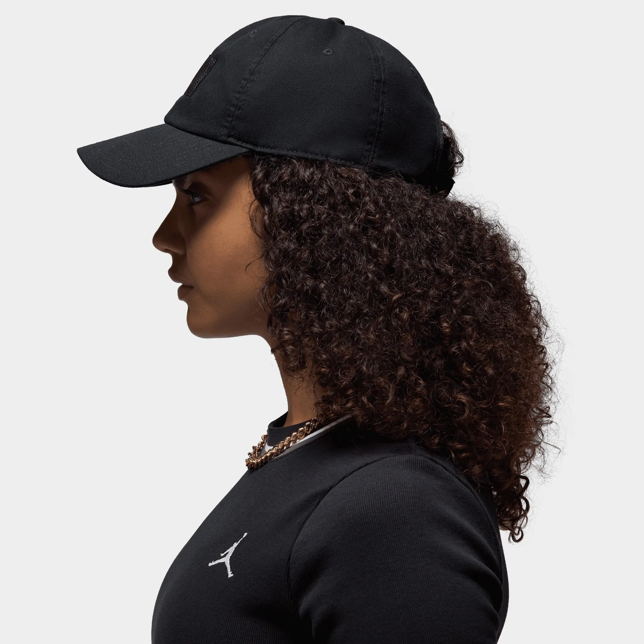 Jordan Club Cap Flight Patch Black / Black - Black sold by JD Sports product image thumbnail 3