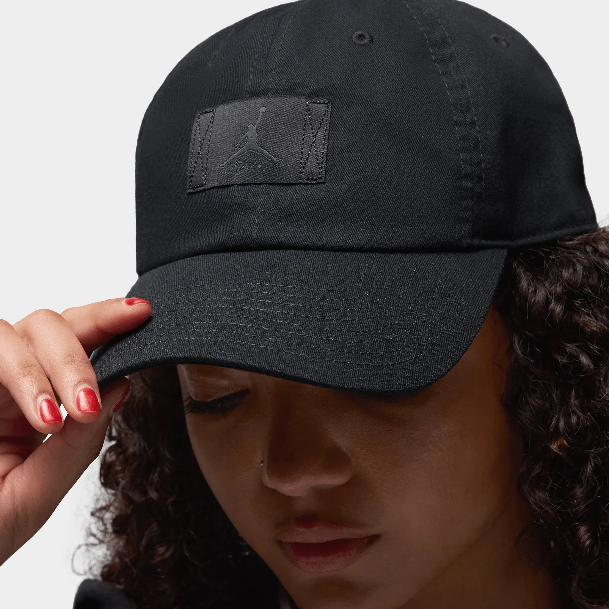 Jordan Club Cap Flight Patch Black / Black - Black sold by JD Sports product image thumbnail 4