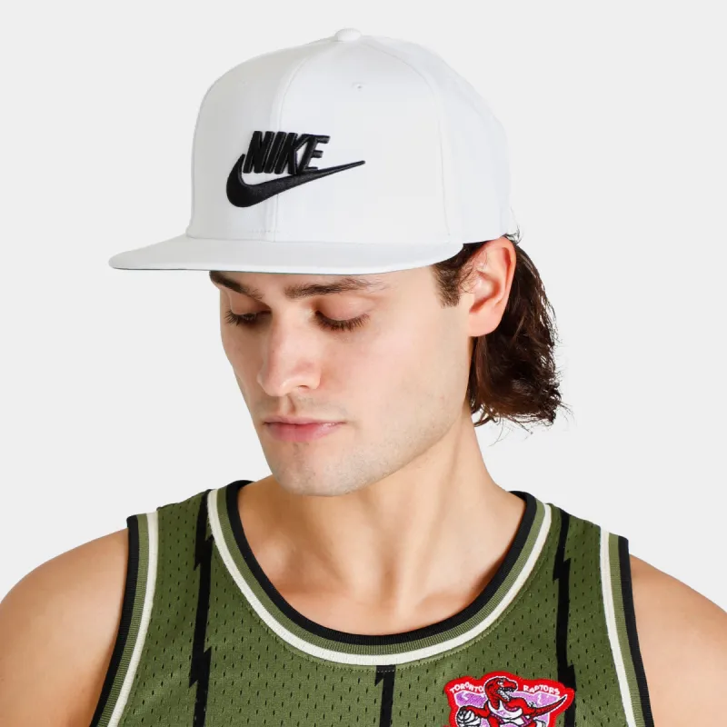 Nike Sportswear Dri-FIT Pro Futura Cap White / Pine Green - Black sold by JD Sports