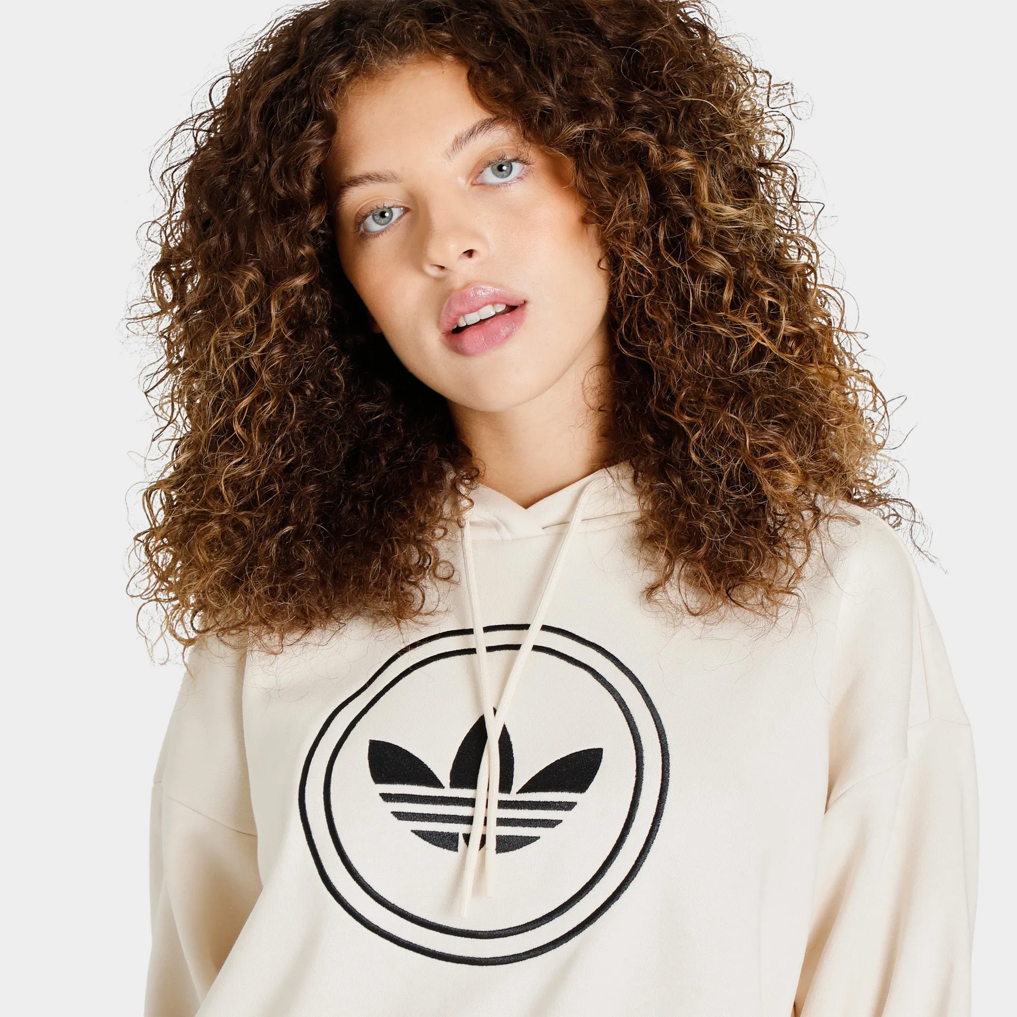 adidas Women's Boyfriend OH Pullover Hoodie / Wonder White sold by JD Sports product image thumbnail 4