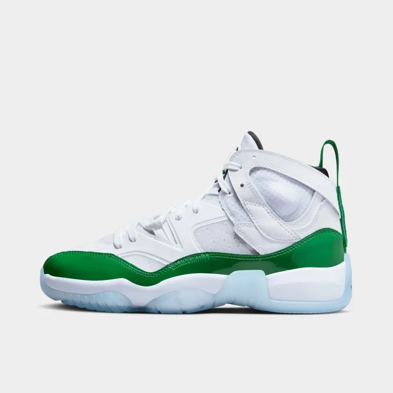 Jordan Jumpman Two Trey White / Lucky Green - Black sold by JD Sports