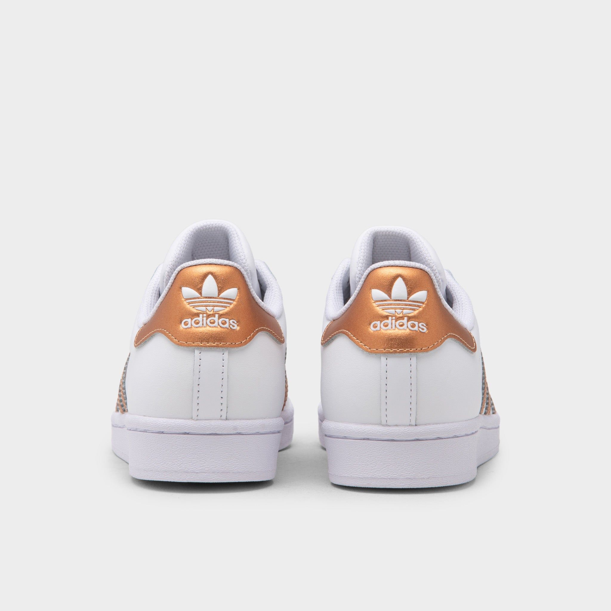 adidas Originals Women's Superstar Cloud White / Copper Metallic - Core Black sold by JD Sports product image thumbnail 4