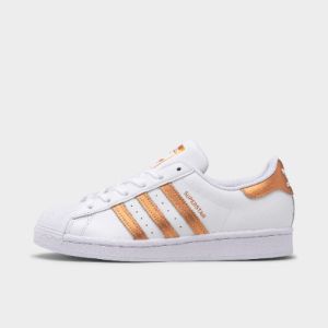 adidas Originals Women's Superstar Cloud White / Copper Metallic - Core Black sold by JD Sports