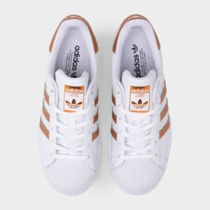 adidas Originals Women's Superstar Cloud White / Copper Metallic - Core Black sold by JD Sports