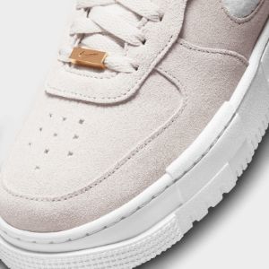 Nike Women’s Air Force 1 Pixel Summit White / Light Bone - Regal Pink sold by JD Sports
