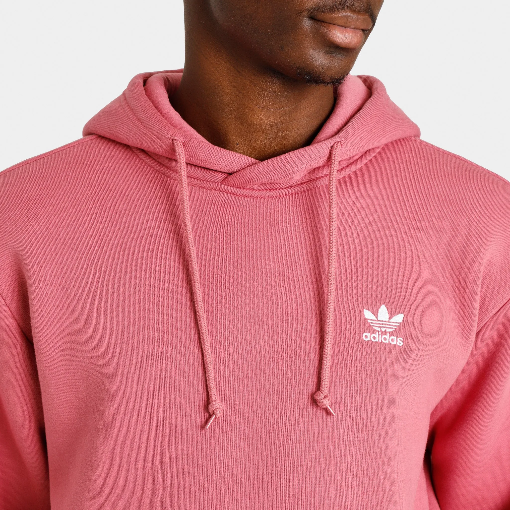 adidas Originals Trefoil Essentials Pullover Hoodie / Pink Strata sold by JD Sports product image thumbnail 4