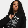 Hoodrich Women's OG Aura Full Zip Hoodie Sky Captain / White - Silver sold by JD Sports