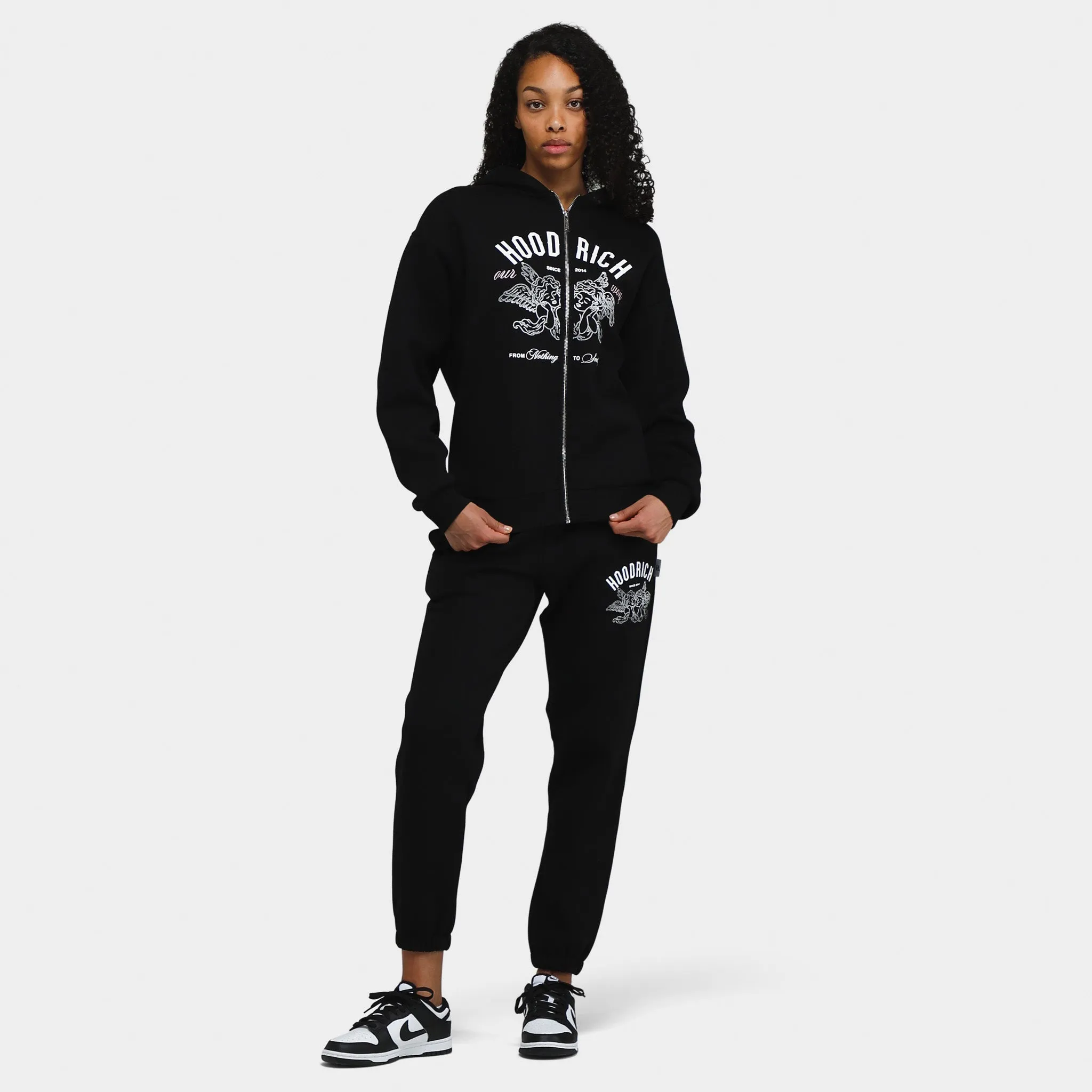 Hoodrich Women's OG Aura Full Zip Hoodie Sky Captain / White - Silver sold by JD Sports product image thumbnail 5
