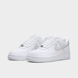 Nike Women's Air Force 1 `07 White / Sail - Metallic Silver sold by JD Sports