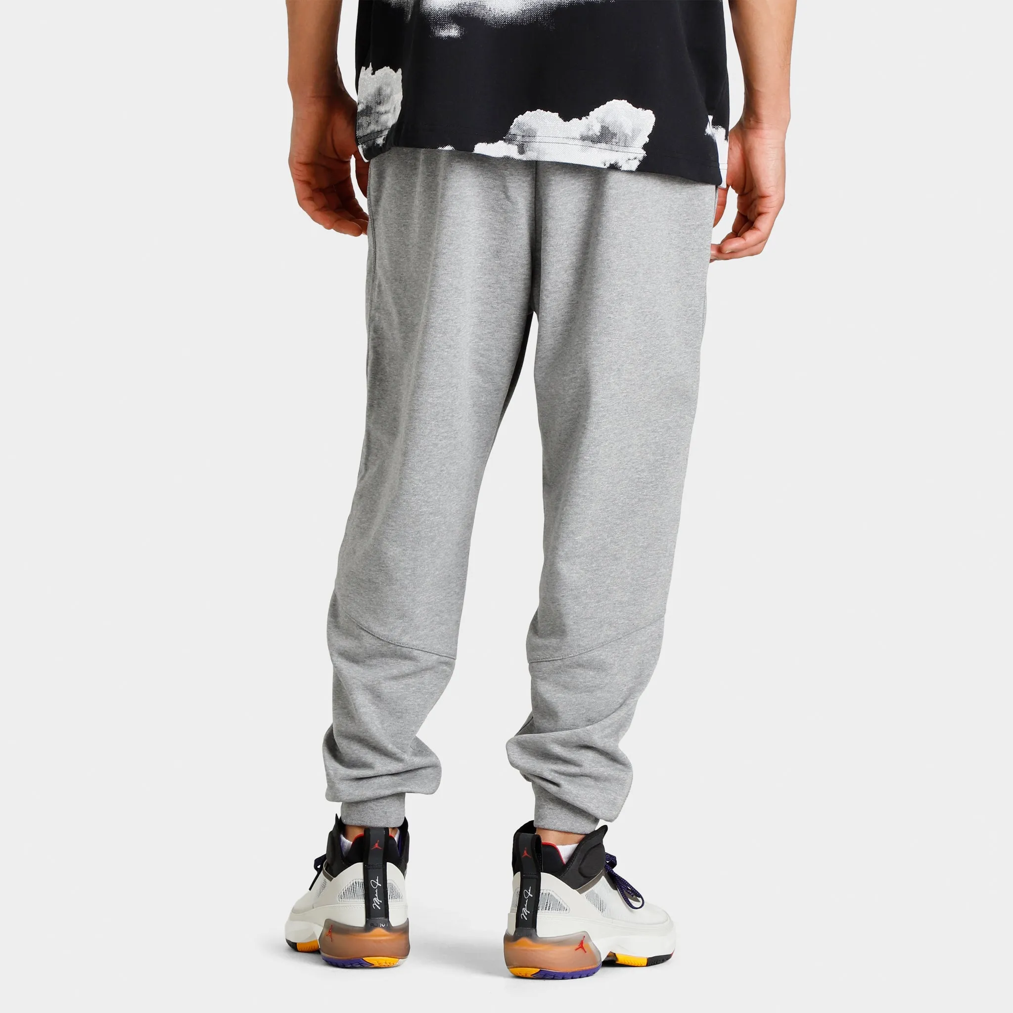 Jordan Dri-FIT Sport Crossover Fleece Pants Carbon Heather / Black sold by JD Sports product image thumbnail 4