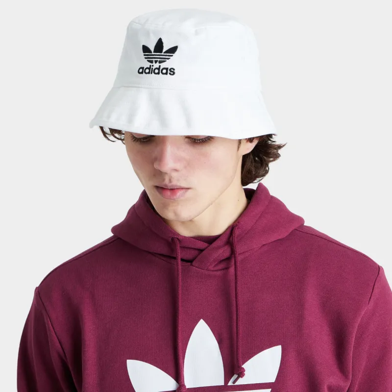 adidas Originals Trefoil Bucket Hat / White sold by JD Sports