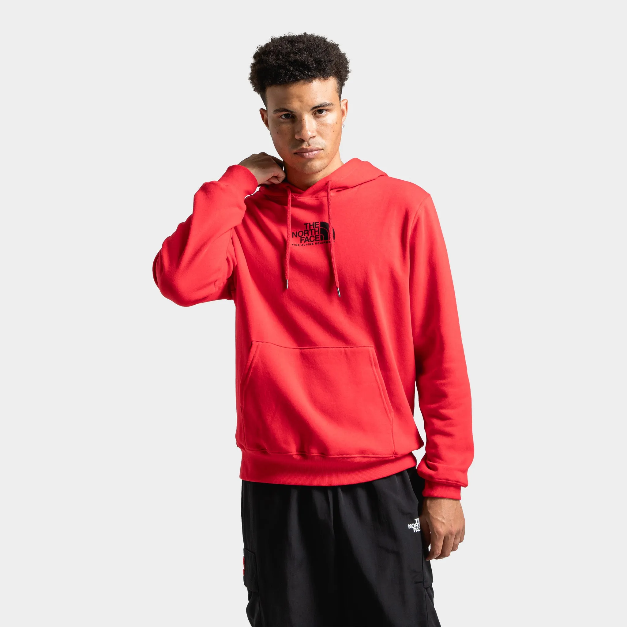 The North Face Fine Alpine Pullover Hoodie / TNF Red sold by JD Sports