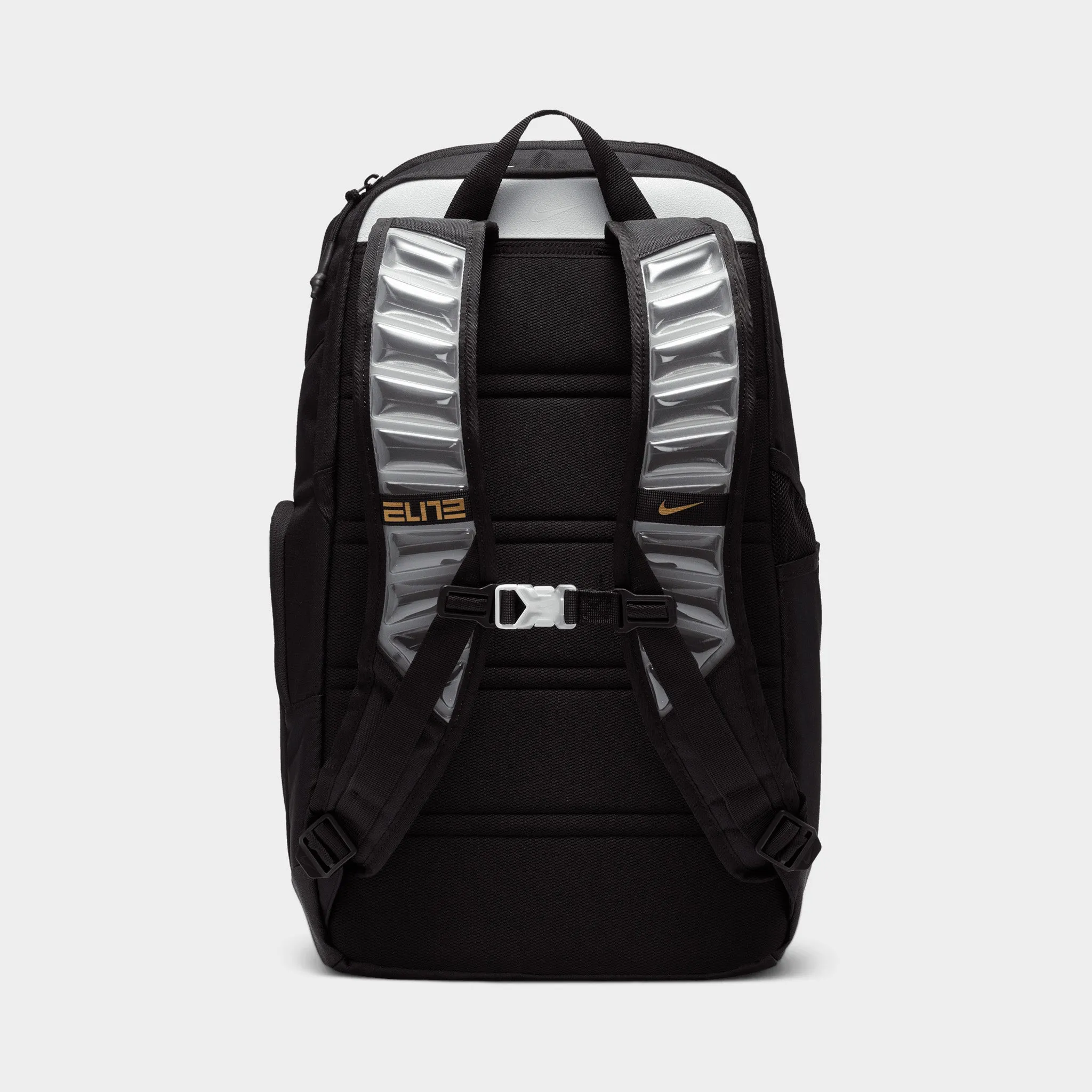 Nike Elite Pro Basketball Backpack Black / White - Metallic Gold sold by JD Sports product image thumbnail 3