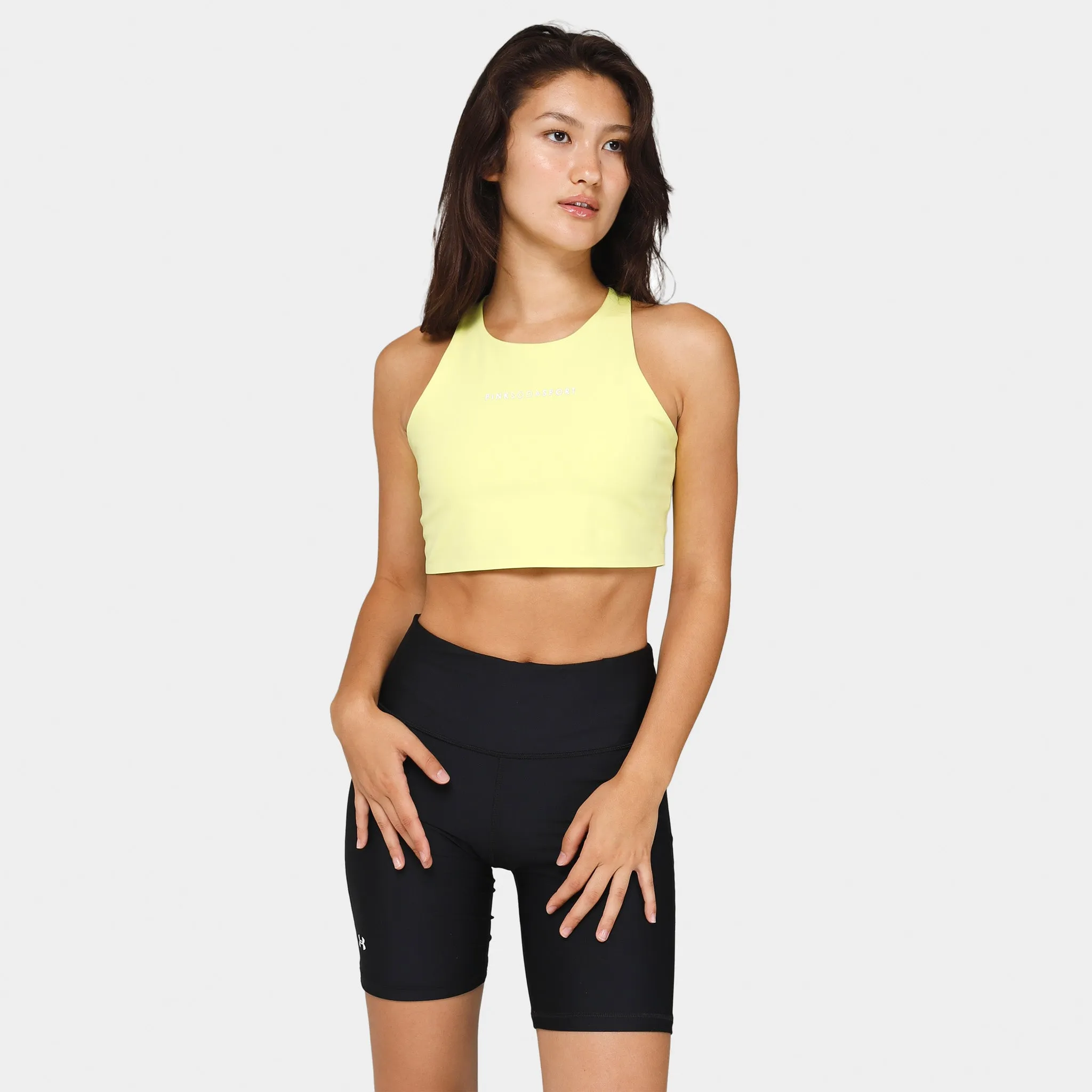 Pink Soda Sport Women's Viridian Tank Bra / Daquiri Green sold by JD Sports