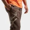 Hoodrich Take Flight V2 Joggers Chocolate Brown / White - Safari sold by JD Sports