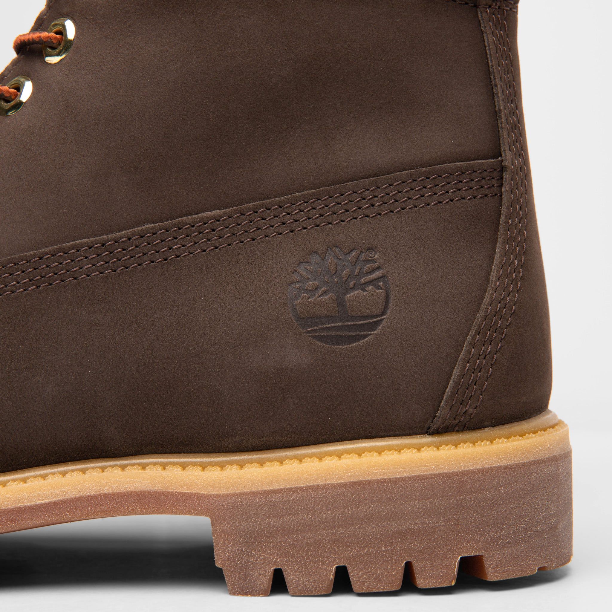 Timberland 6-Inch Premium Waterproof Boot / Dark Brown Nubuck sold by JD Sports product image thumbnail 3