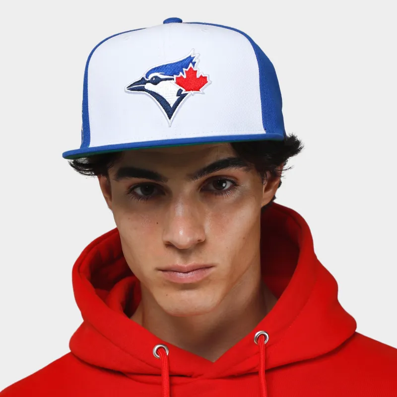 Mitchell & Ness Toronto Blue Jays Evergreen Snapback / Blue sold by JD Sports