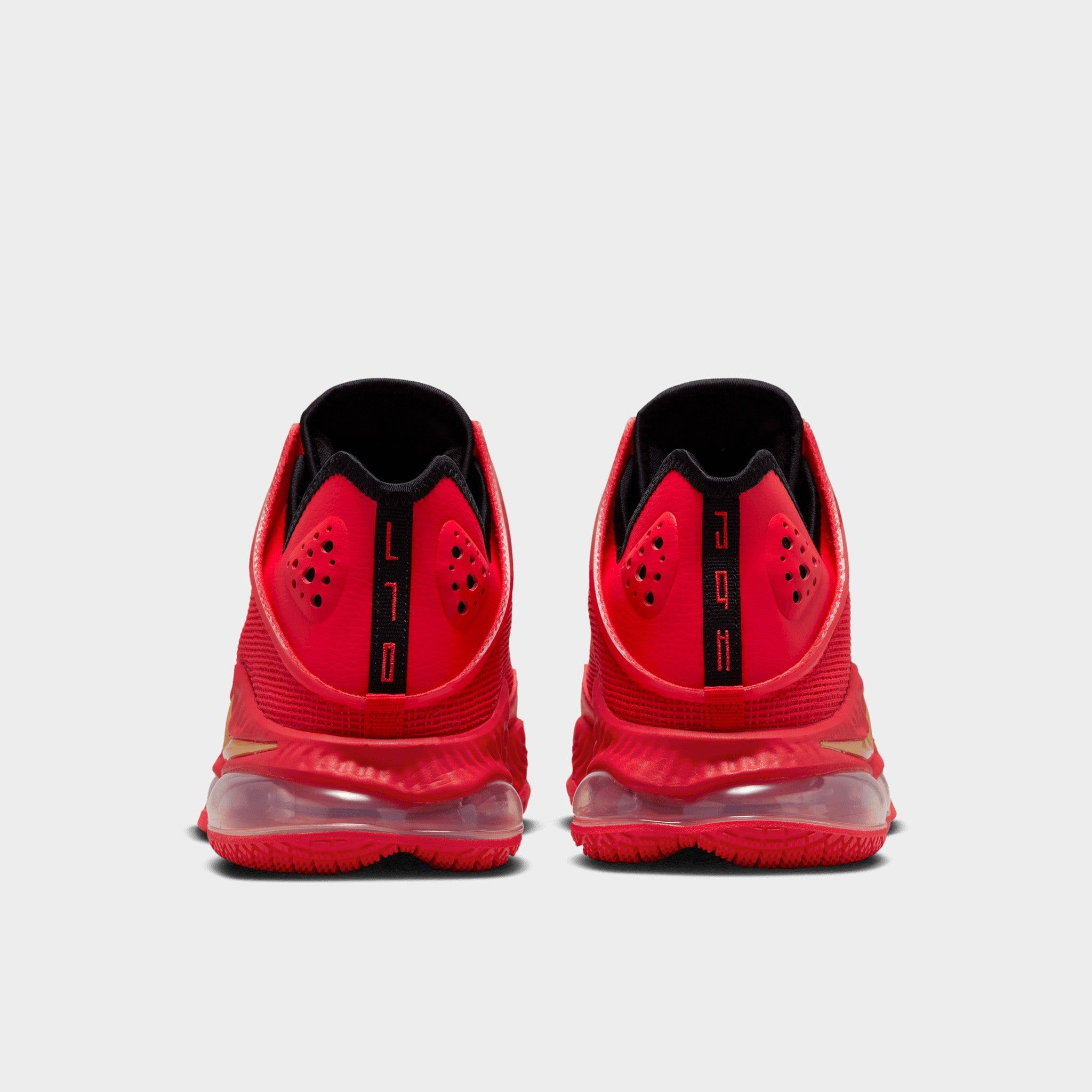 Nike LeBron 19 Low Lt Crimson / White - Black sold by JD Sports product image thumbnail 4