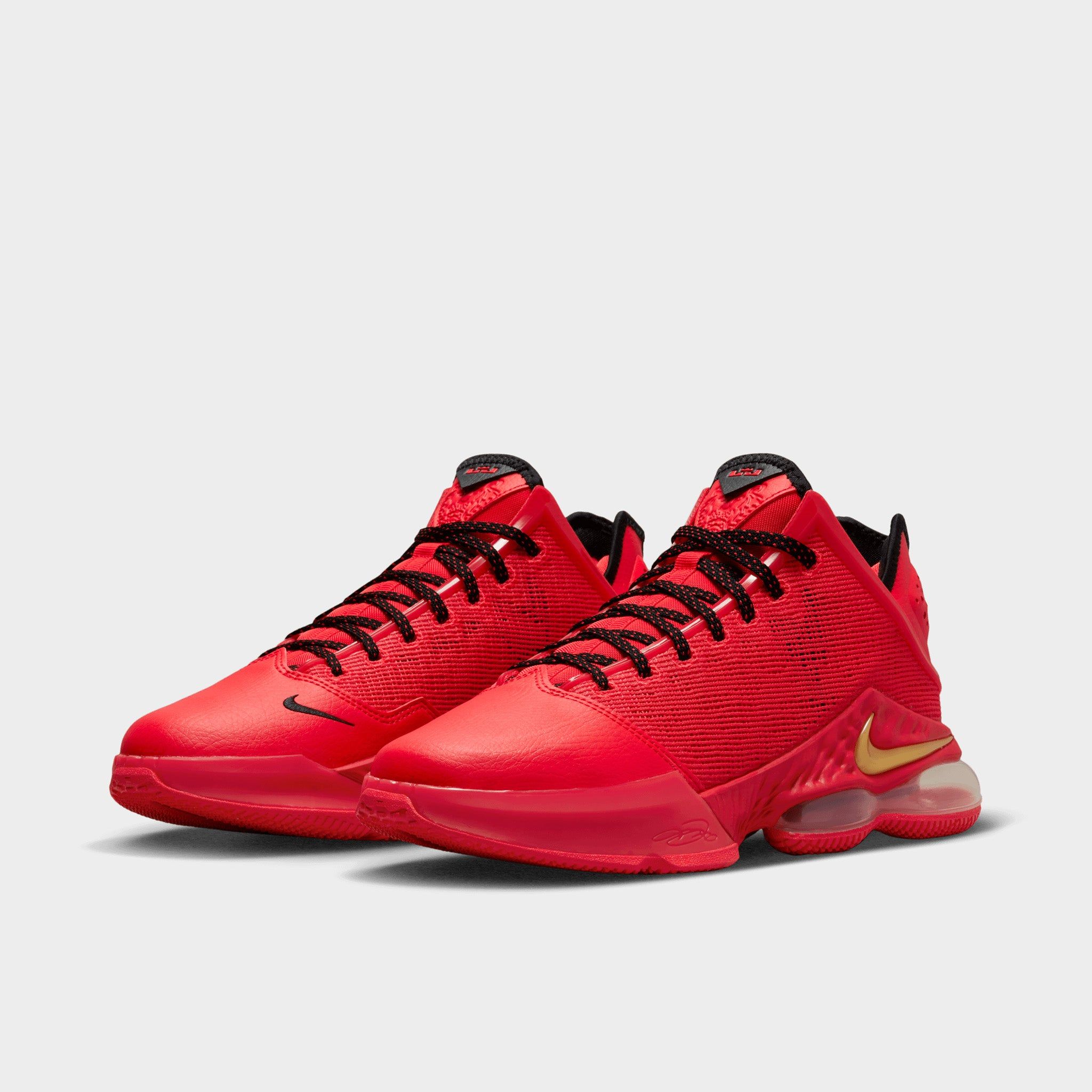 Nike LeBron 19 Low Lt Crimson / White - Black sold by JD Sports product image thumbnail 2