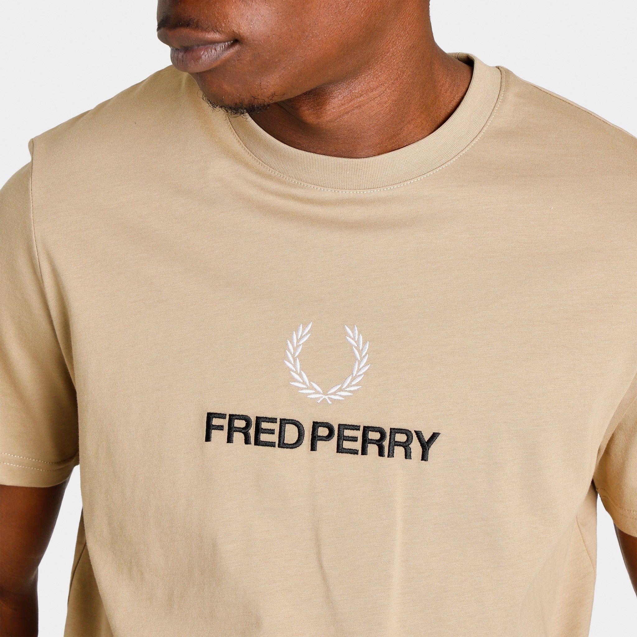 Fred Perry Embroidered T-shirt / Warmstone sold by JD Sports product image thumbnail 3