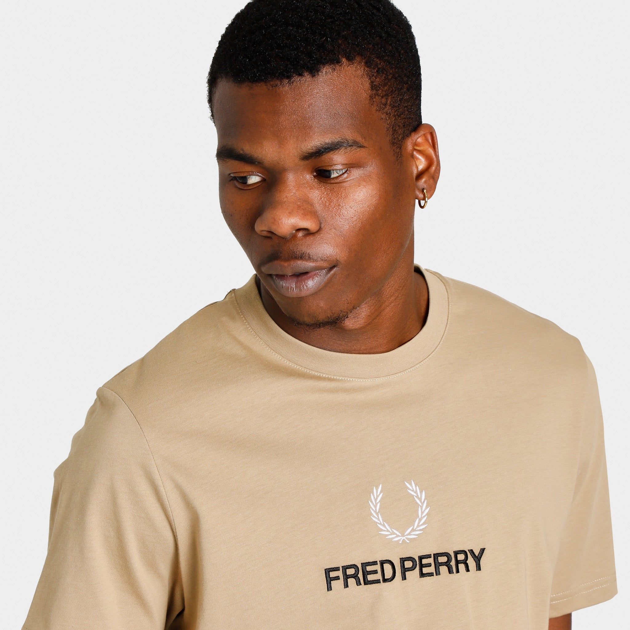 Fred Perry Embroidered T-shirt / Warmstone sold by JD Sports product image thumbnail 4