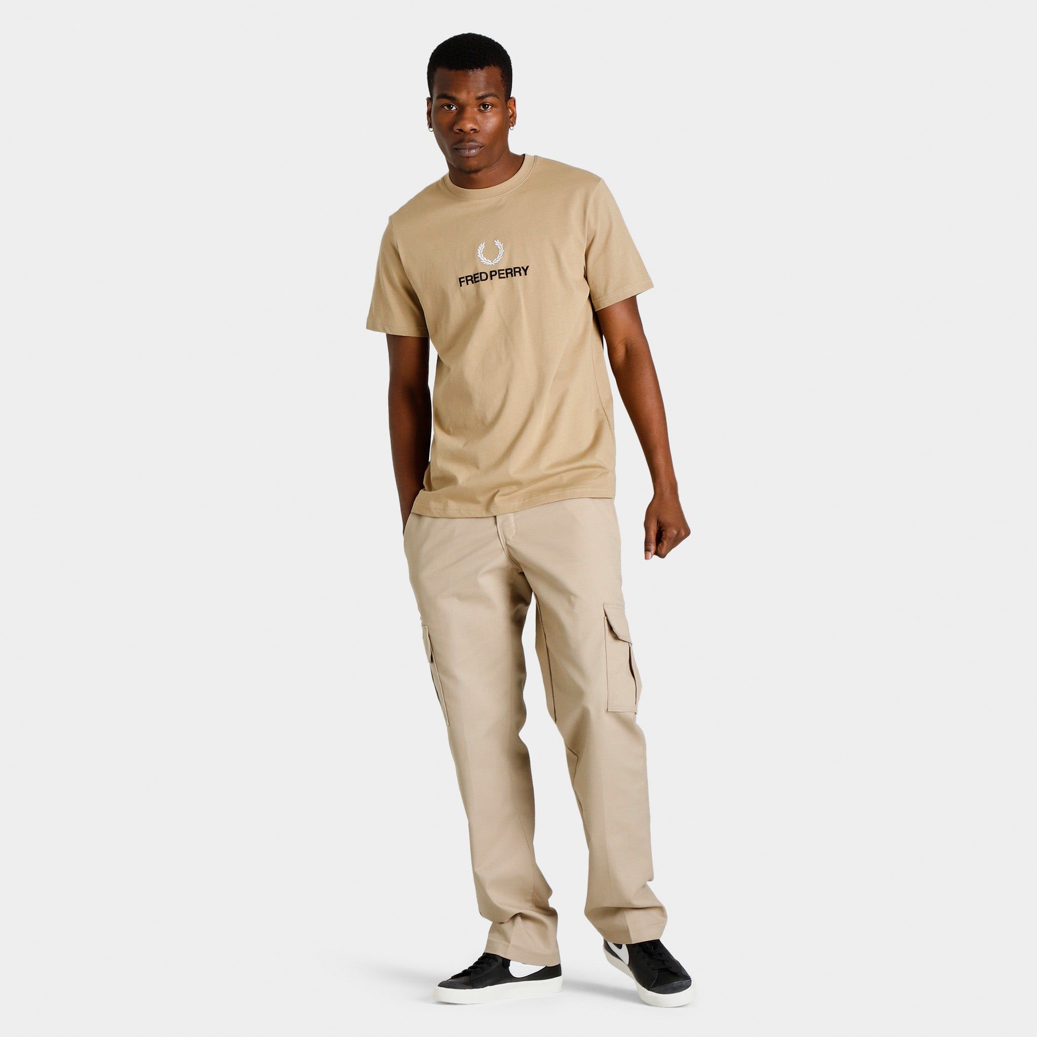 Fred Perry Embroidered T-shirt / Warmstone sold by JD Sports product image thumbnail 5