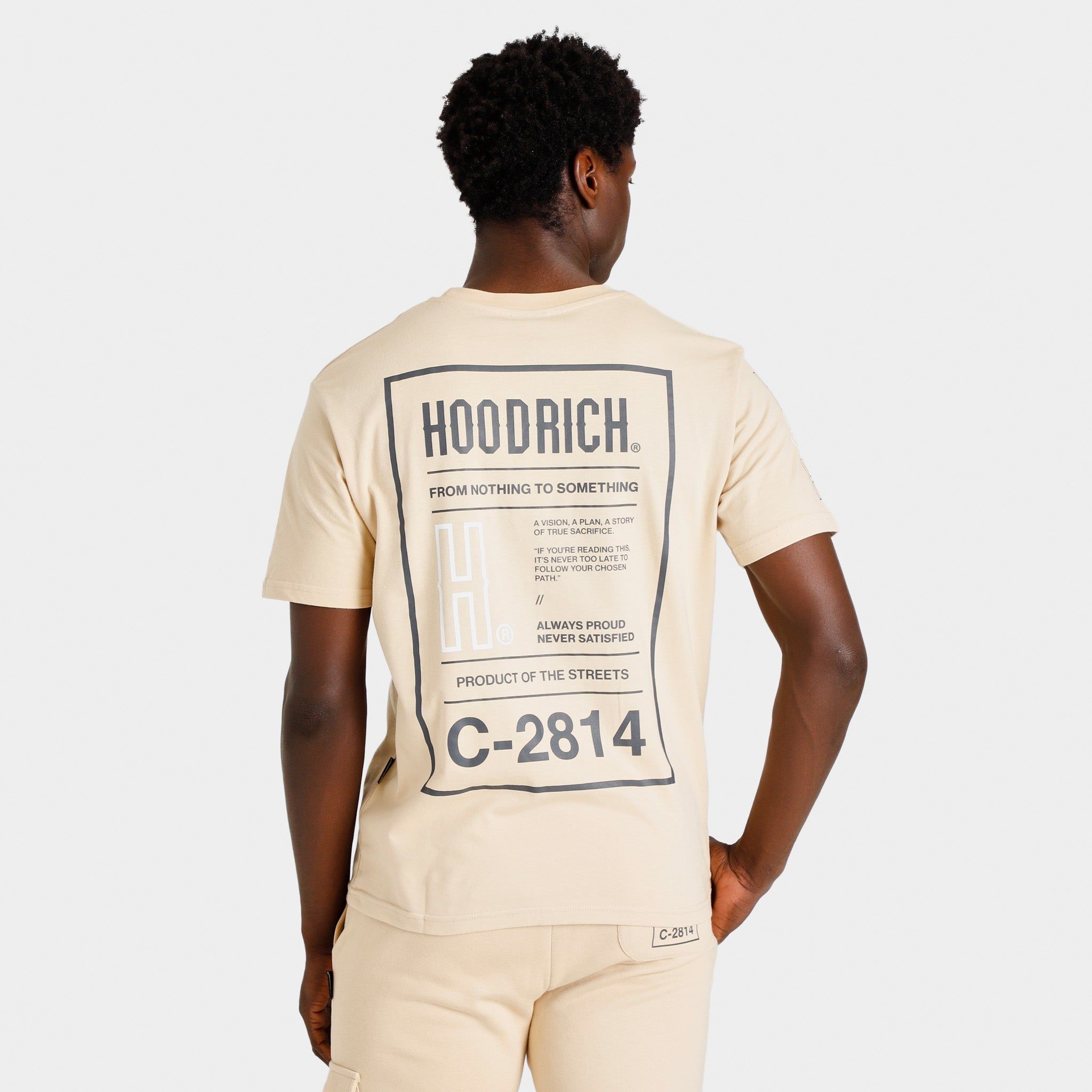 Hoodrich OG Akira V6 T-shirt Irish Cream / Iron Gate - White sold by JD Sports product image thumbnail 2